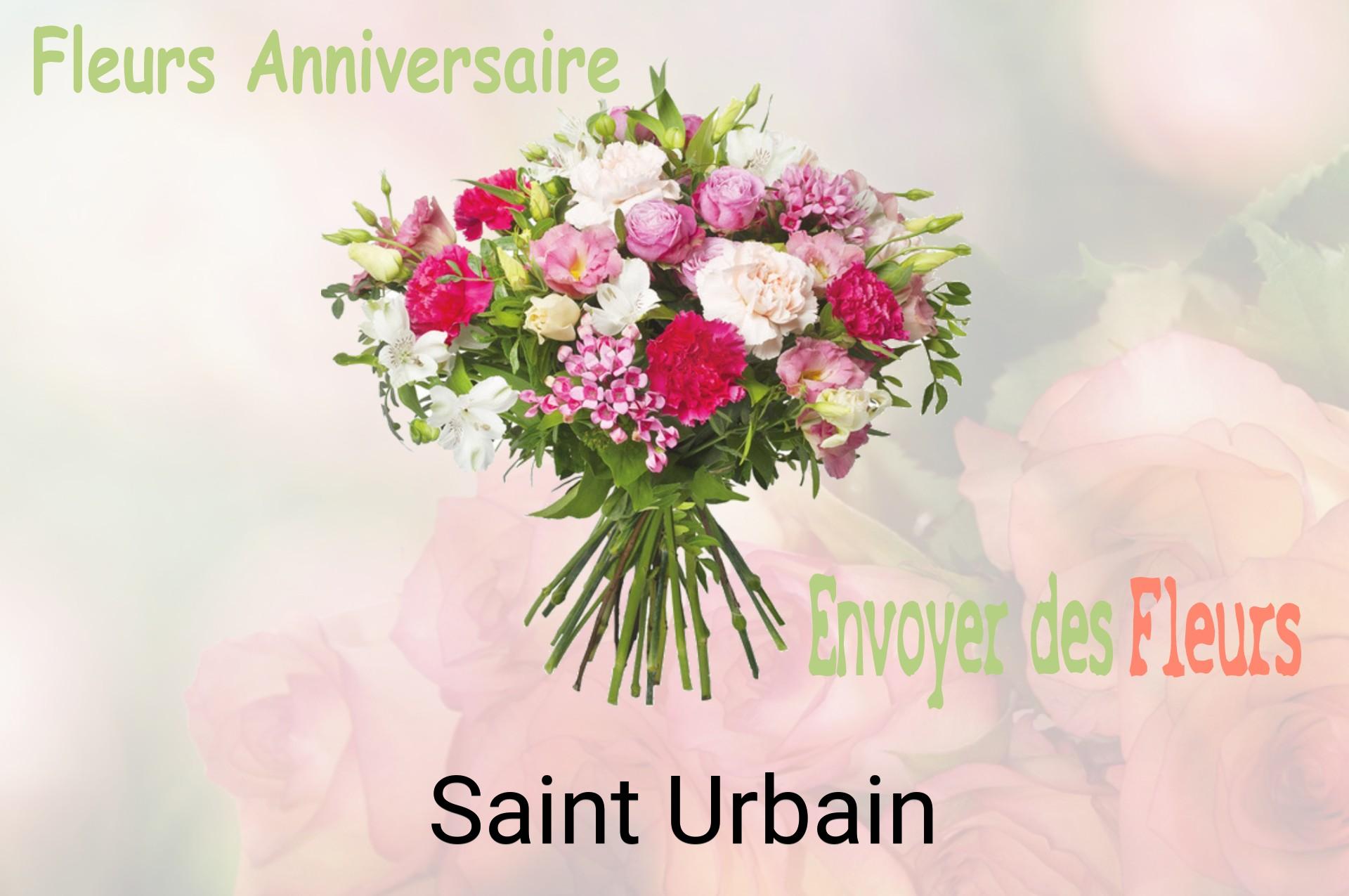 Bouquet de fleurs d’anniversaire livré à Saint-Urbain